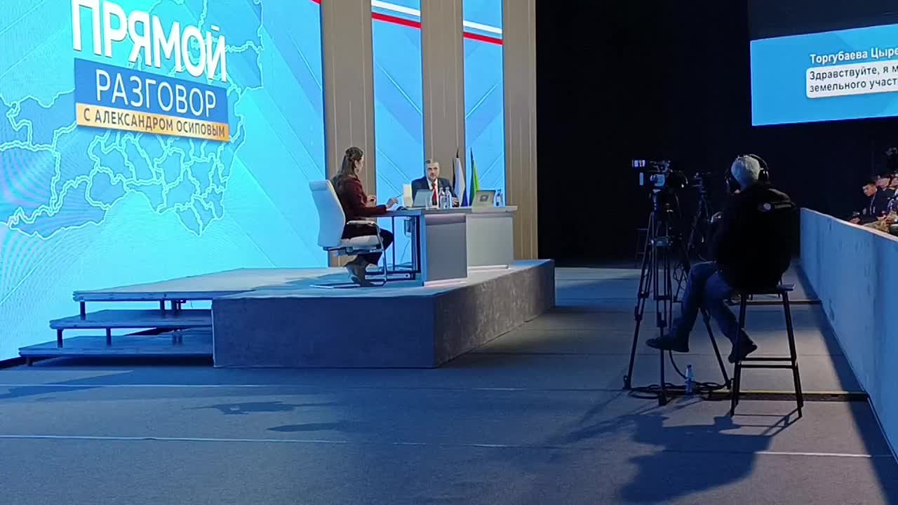 Прямой разговор с губернатором Забайкалья Александром Осиповым