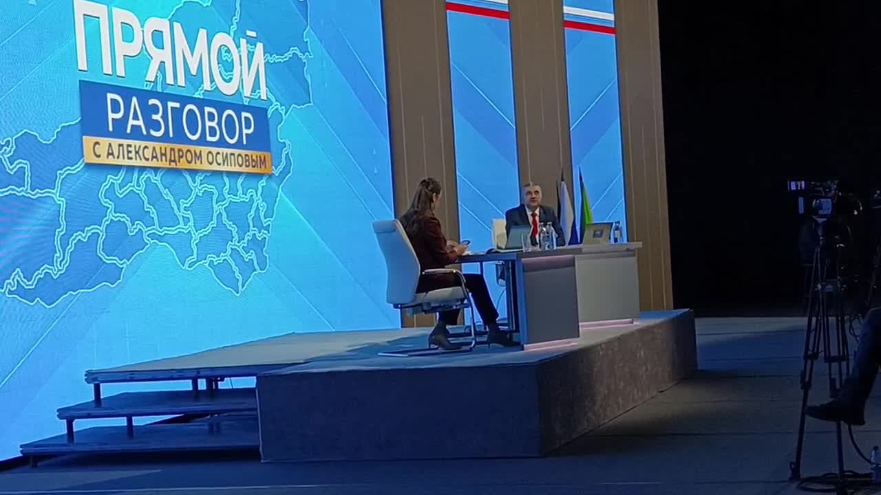 Прямой разговор с губернатором Забайкалья Александром Осиповым