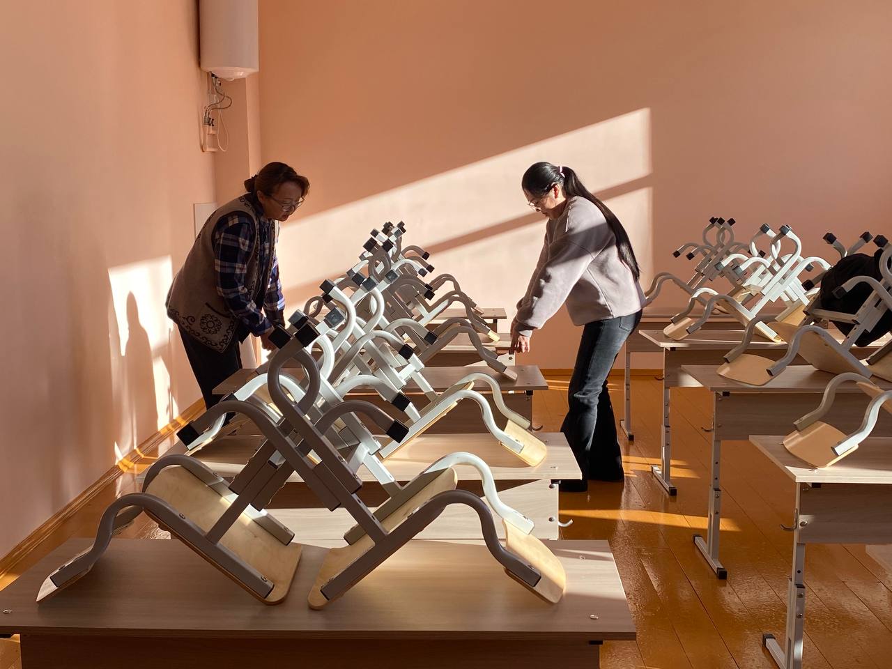 Историческое здание Агинской средней школы №1 отремонтировали