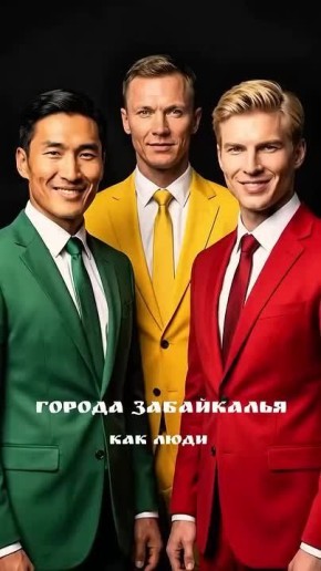 Как бы выглядели города Забайкалья, если бы были людьми?