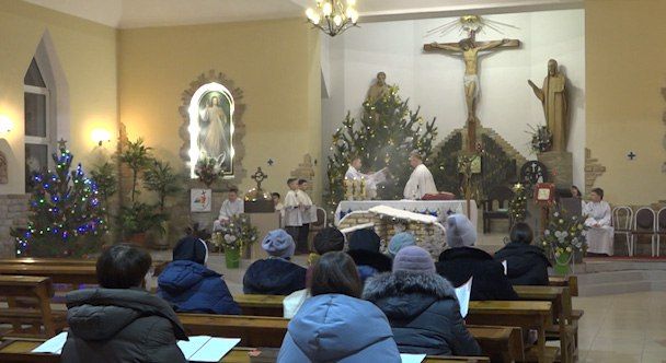 Католики в Забайкалье отмечают Рождество Христово