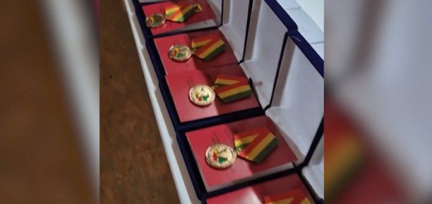 Губернатор Александр Осипов передал бойцам полка БПЛА «Дальневосточные ветра» медали Забайкальского края и подарки к Новому году