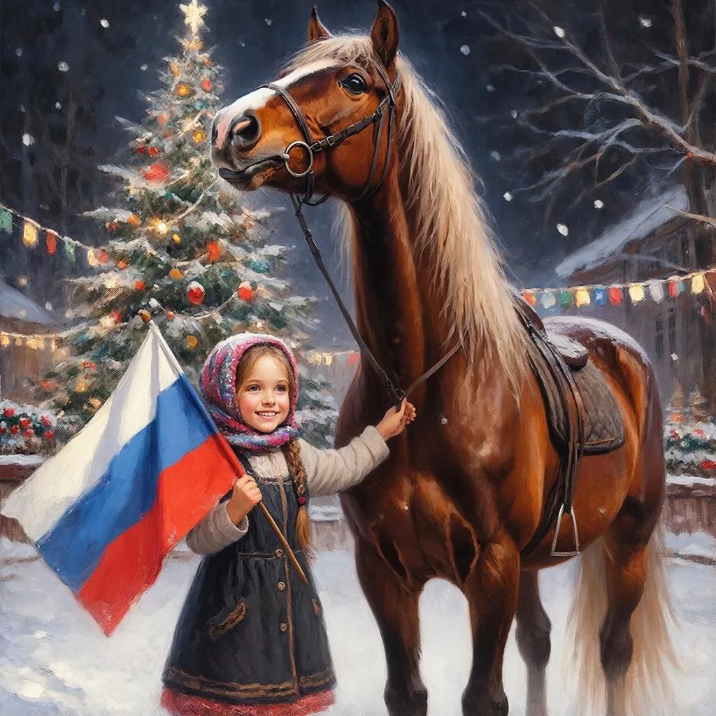 Новогоднее Забайкалье глазами детей и искусственного интеллекта Новогоднее Забайкалье глазами детей и искусственного интеллекта