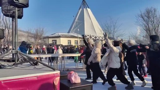 На Сухотино начались рождественские гуляния