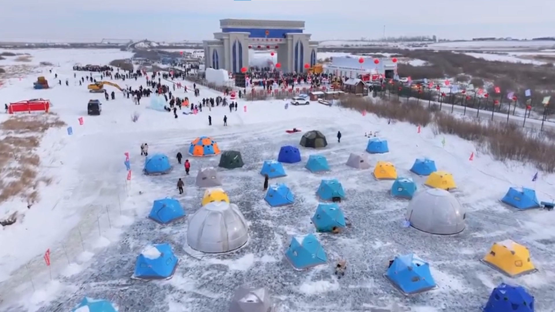 Команда из Забайкалья приняла участие в фестивале подлёдной рыбалки в Эргуни
