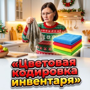 Цветовая кодировка: секрет идеальной чистоты в вашем доме