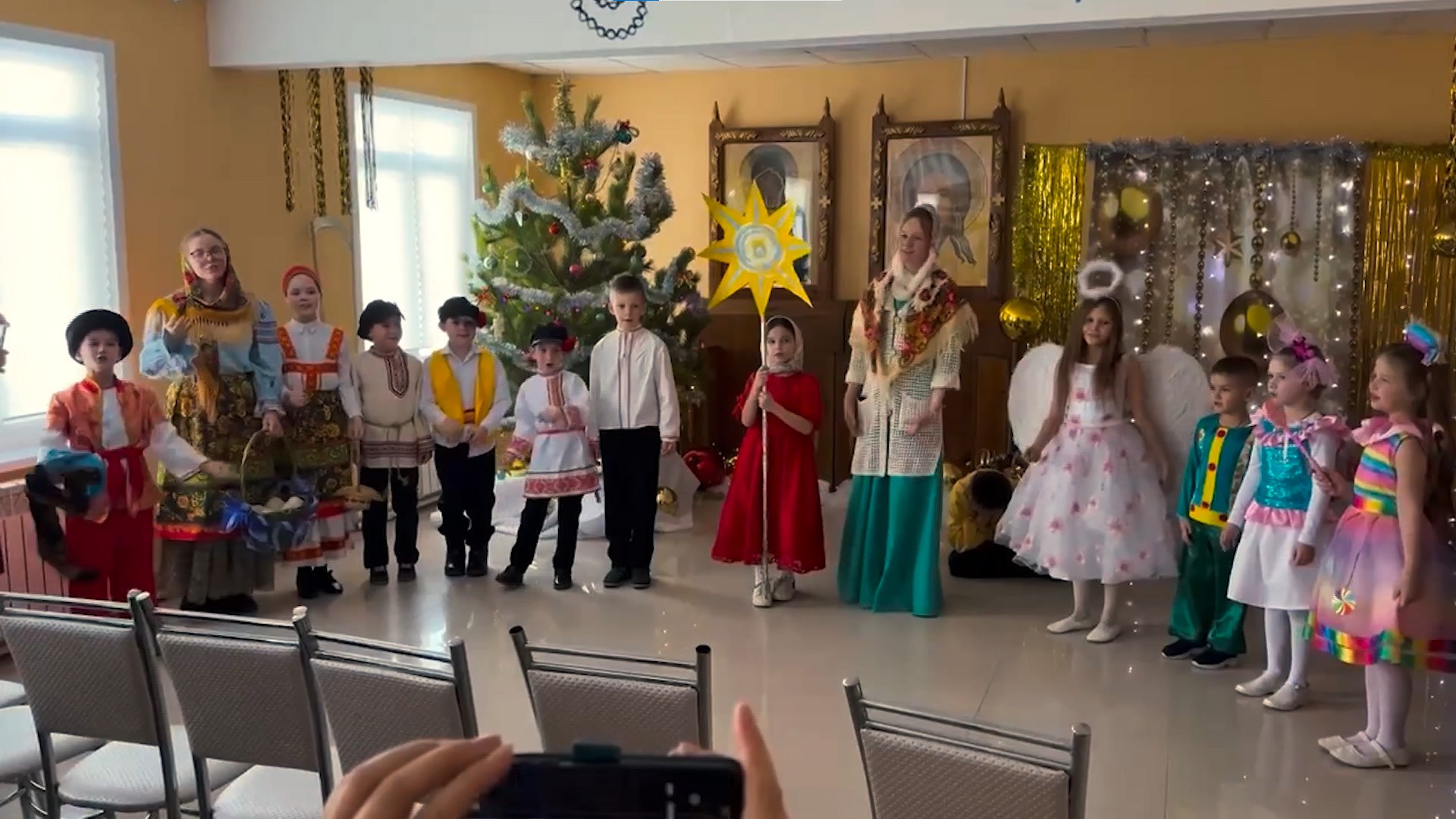 1234. Вечер семейных традиций «Во святые вечера» прошел в Краснокаменске