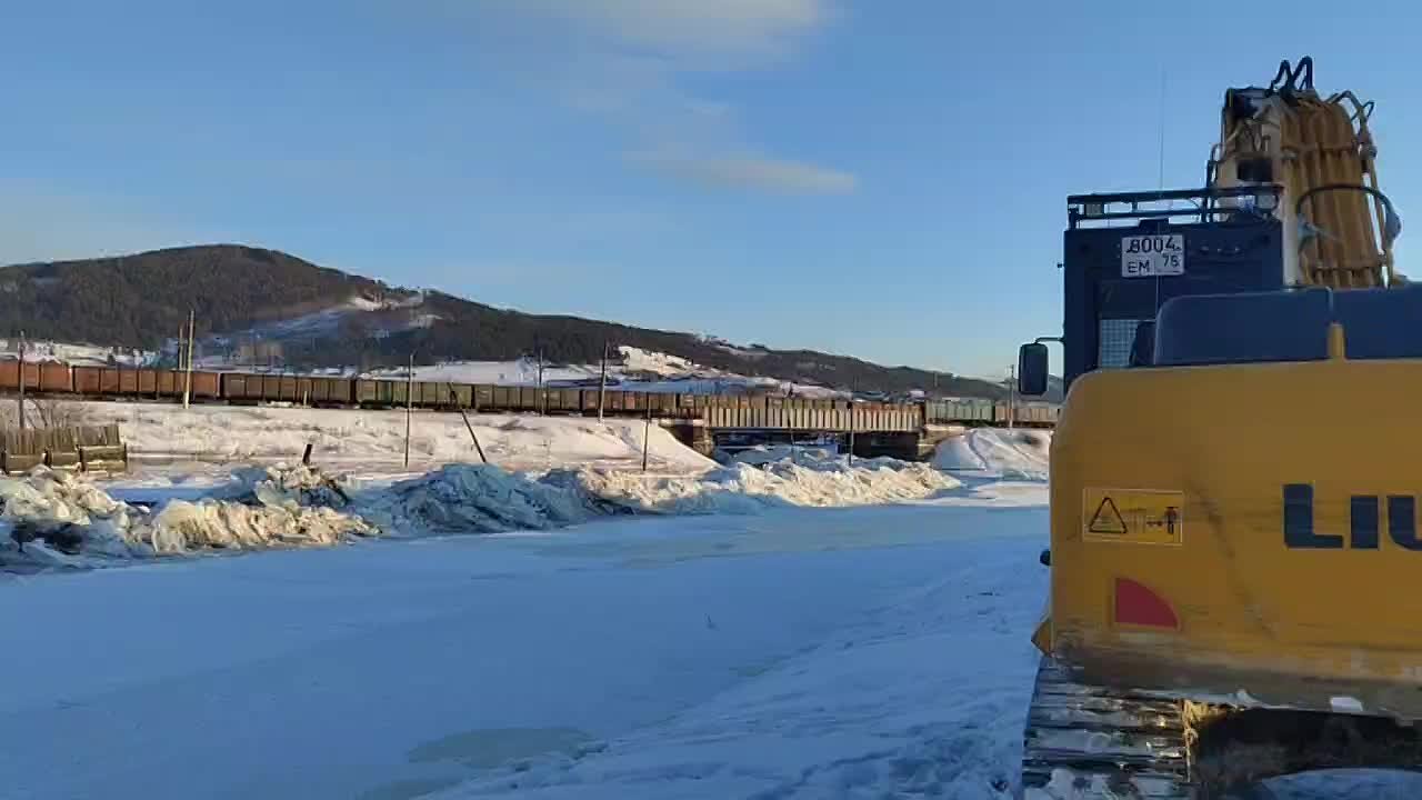 На ручье Хохотуйка прокладывают защитный канал