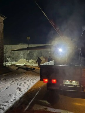 Материалы для прокладки трубопровода доставлены в поселок Дарасун