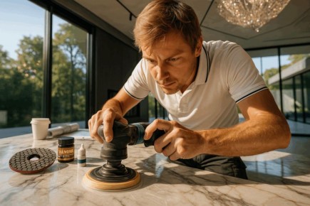 как вернуть блеск: восстановление поцарапанной кварцитовой столешницы