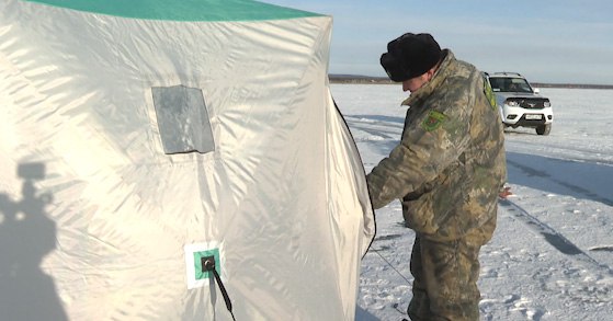 Инспекторы природного парка «Арей» продолжают патрулирование в экстремальных морозах