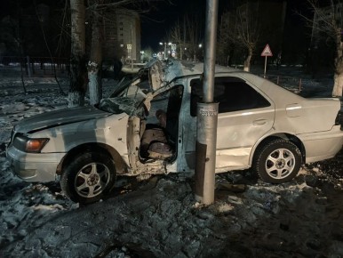 Сотрудниками полиции ОМВД России "Краснокаменский" устанавливаются причины и обстоятельства дорожно-транспортного происшествия