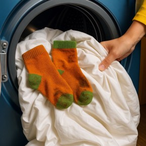 Почему стирка носков с постельным бельем может привести к неприятным запахам