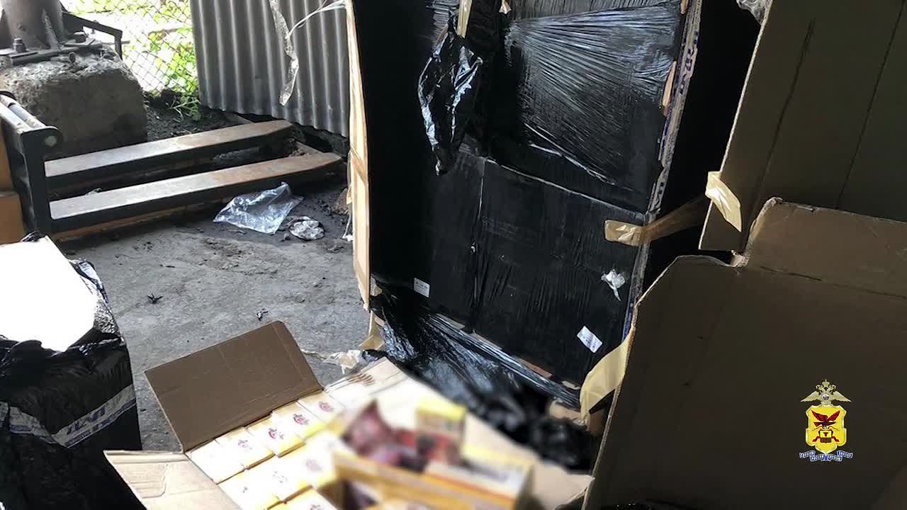 В Забайкалье полицейские пресекли сбыт немаркированных сигарет