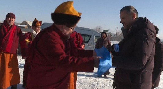 Рабочая поездка: Александр Осипов встретился с представителями духовенства в Агинском округе