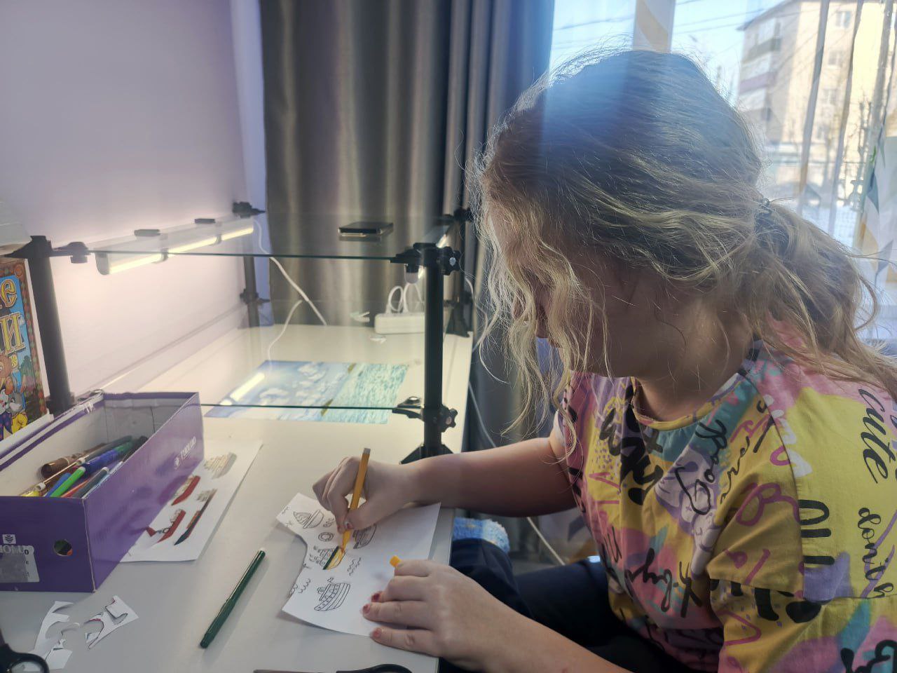 В «Лиловом доме» в Чите дети создают видеоролики В «Лиловом доме» в Чите дети создают видеоролики