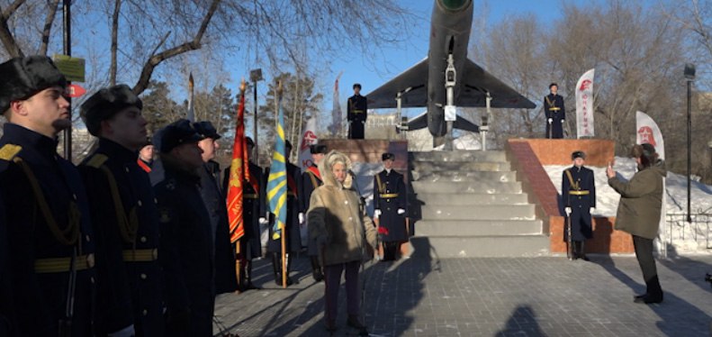 В Чите почтили память лётчика Романа Филипова