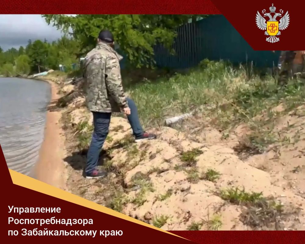Сброс стоков в озеро Тасей обнаружен в Читинском районе