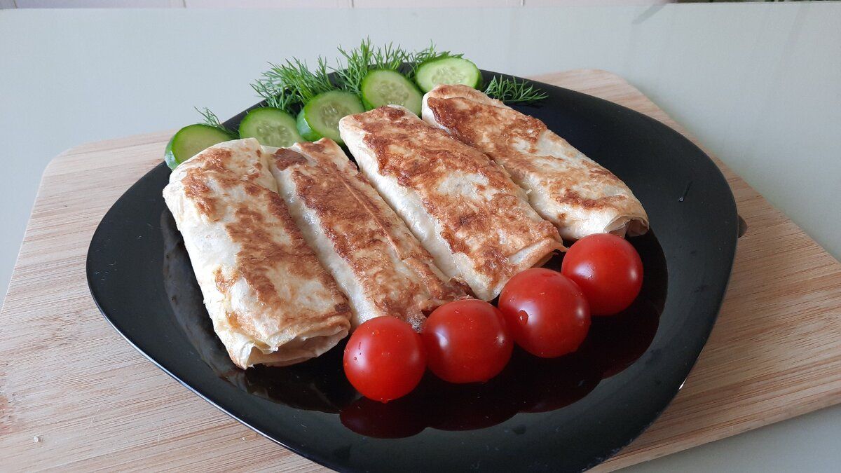 Необычный завтрак в лаваше, который порадует всю семью