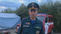 Пункт помощи тем, кто стоит в очереди на АЗС на трассе "Амур" в районе Смоленки развернули сотрудники ГУ МЧС России по Забайкальскому краю