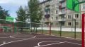 В Новокручининском завершили благоустройство двора по мотивам отрывка поэмы Пушкина «У лукоморья дуб зеленый…»