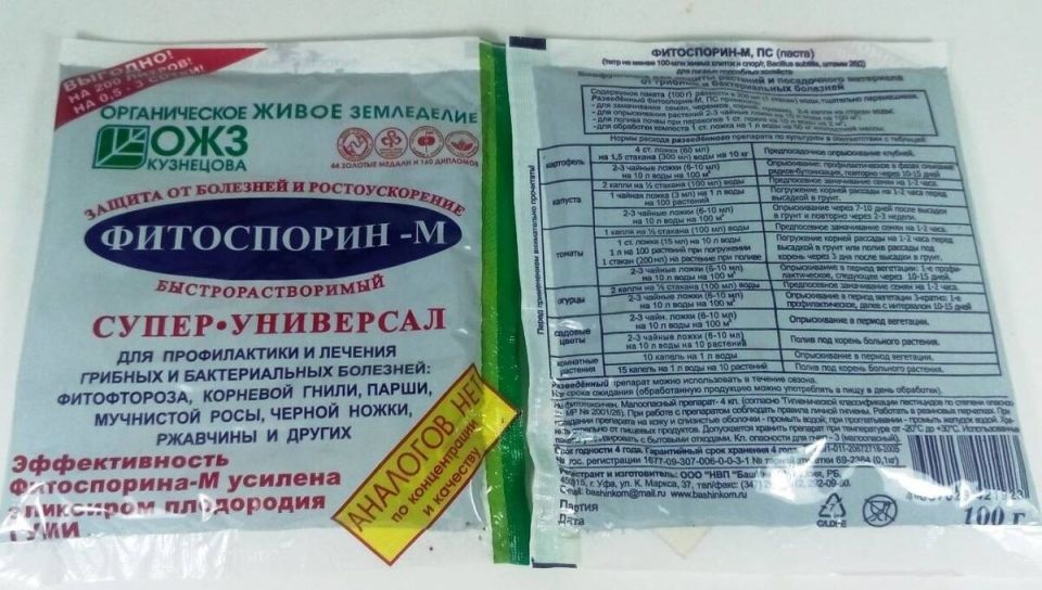 Фитоспорин: эффективная защита растений в знойный июль