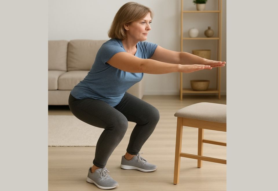 Приседания после 55: Как укрепить здоровье и сохранить активность
