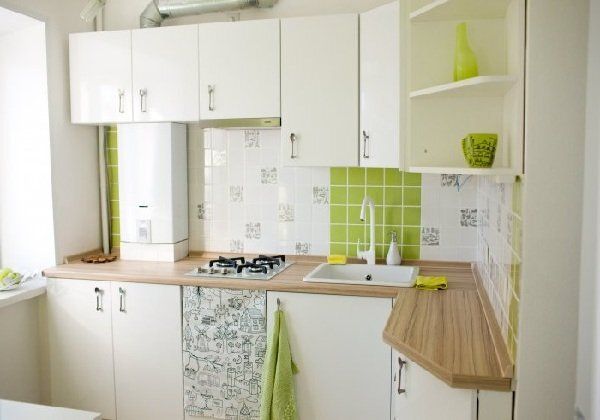 Как оформить кухню с газовой колонкой: идеи и советы